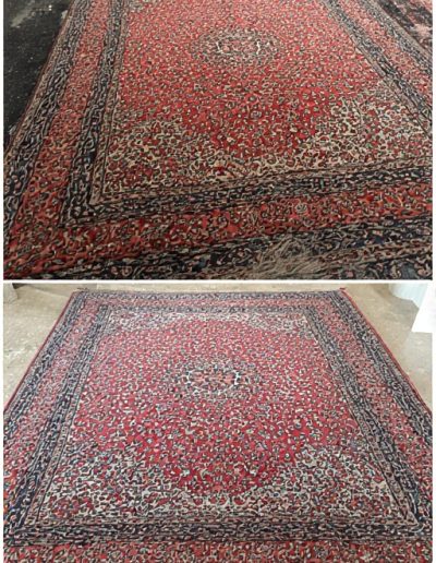 Before & After Persian Rug Cleaning 4