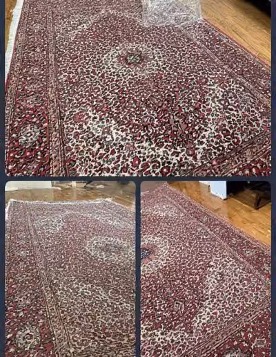 Before & After Persian Rug Cleaning 5