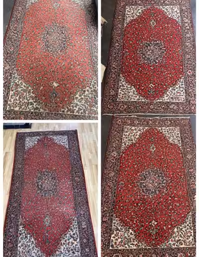 Before & After Persian Rug Cleaning 6