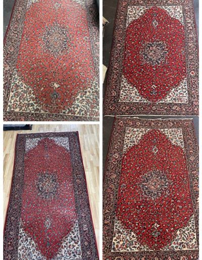 Before & After Persian Rug Cleaning 6