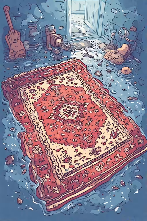 Flooded Rug Cleaning