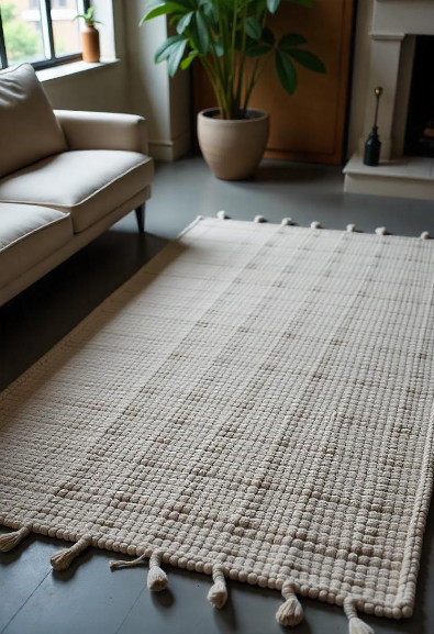 Wool rug cleaning